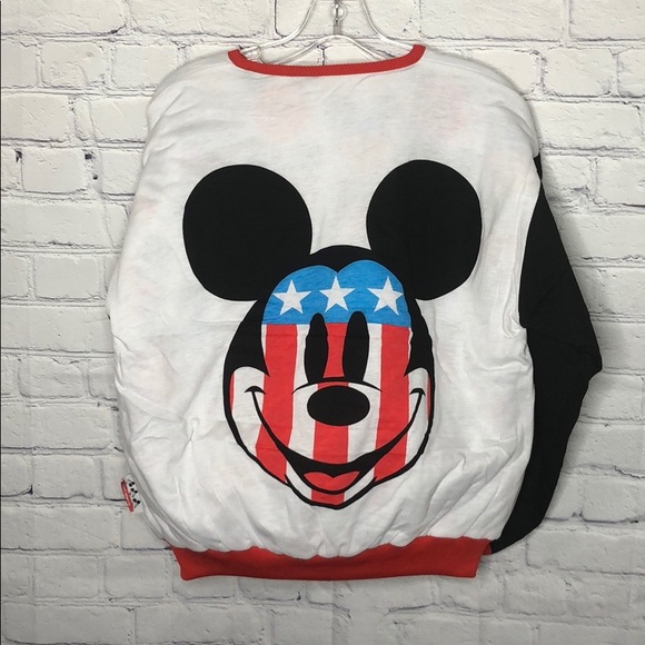 VTG 1980 MICKEY MICKEY PUFFY REVERSIBLE SWEATSHIRT - Picture 5 of 8